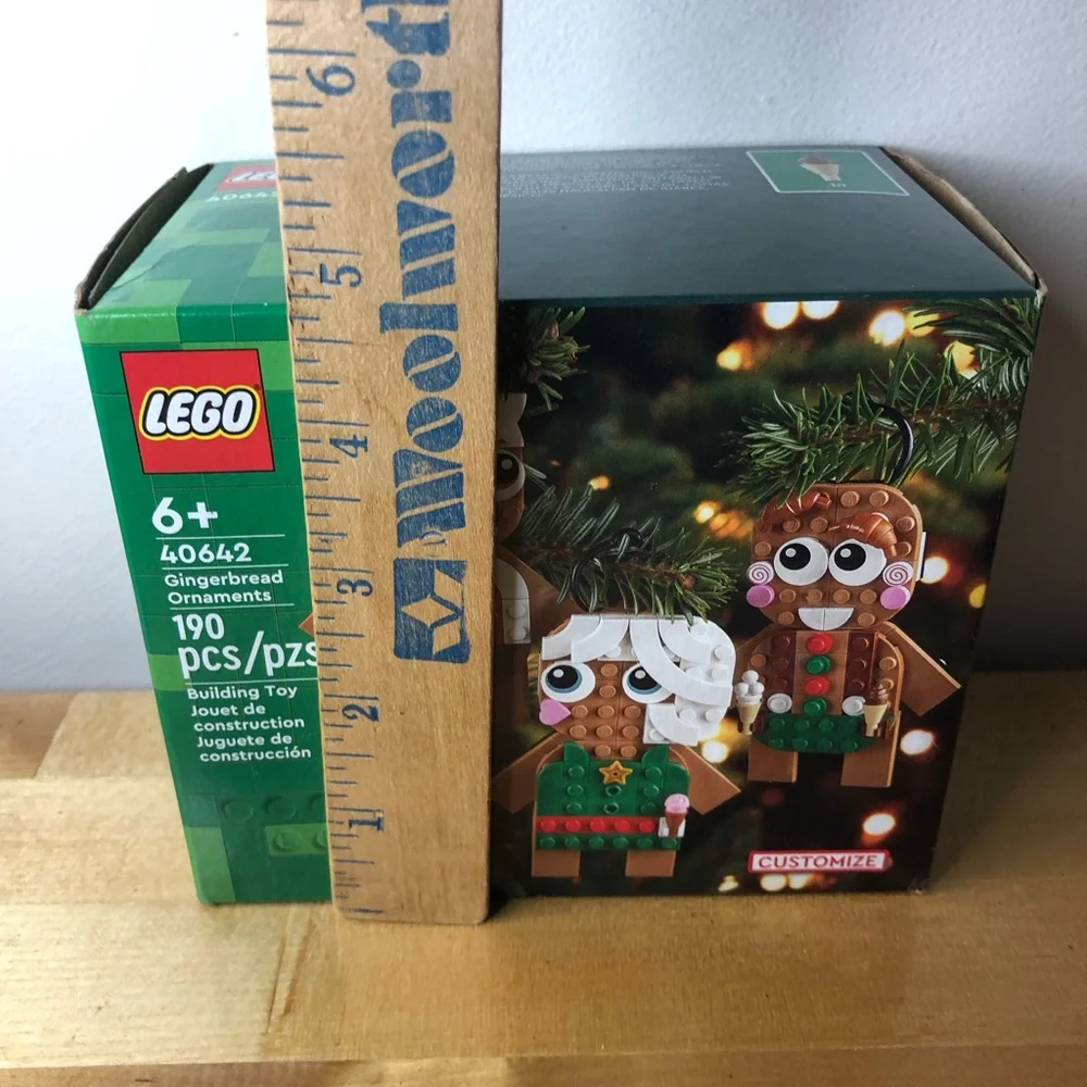 LEGO Gingerbread Ornaments 40642 SET ORIGINAL BOX Christmas Decor - Picture 10 of 11